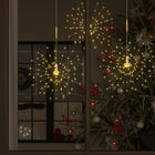 Kerstverlichting Vuurwerk 2 St 280 Led's Buiten 20 Cm Warmwit