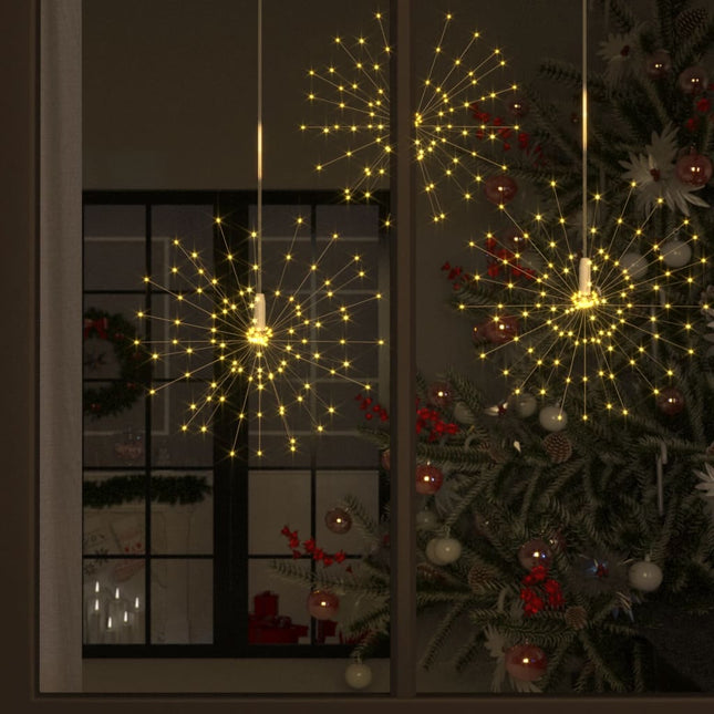 Kerstverlichting Vuurwerk 560 Led's Buiten 20 Cm 4 Warmwit