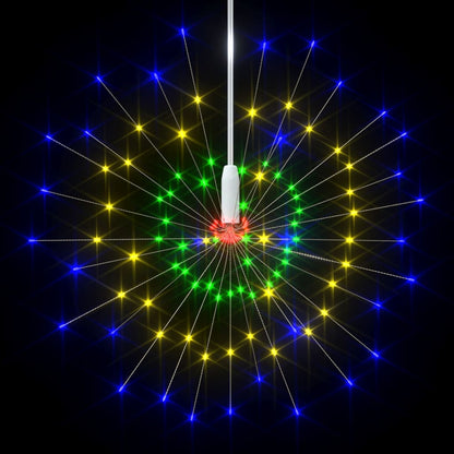 Kerstverlichting Vuurwerk 140 Led's Buiten 20 Cm Meerkleurig 1