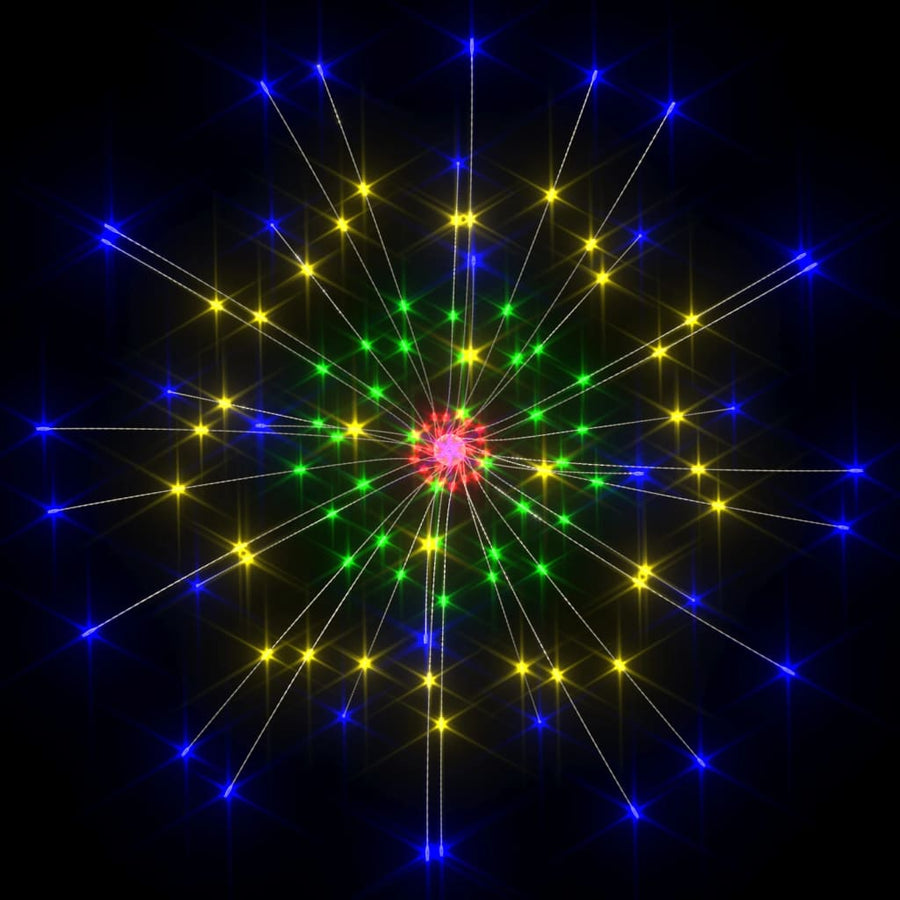Kerstverlichting Vuurwerk 140 Led's Buiten 20 Cm Meerkleurig 1