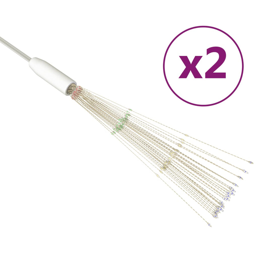 Kerstverlichting Vuurwerk 280 Led's 20 Cm Meerkleurig 2