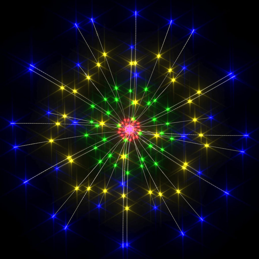 Kerstverlichting Vuurwerk 560 Led's 20 Cm Meerkleurig 4