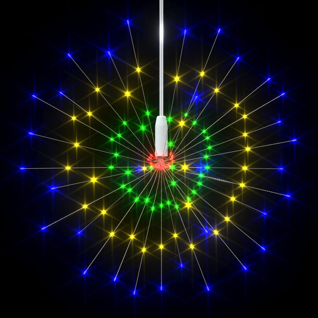 Kerstverlichting Vuurwerk 1400 Led's 20 Cm Meerkleurig 10
