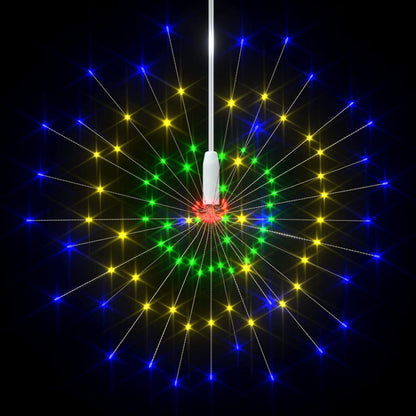 Kerstverlichting Vuurwerk 1400 Led's 20 Cm Meerkleurig 10