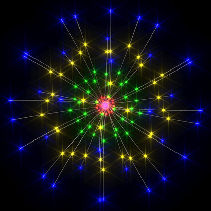 Kerstverlichting Vuurwerk 1400 Led's 20 Cm Meerkleurig 10