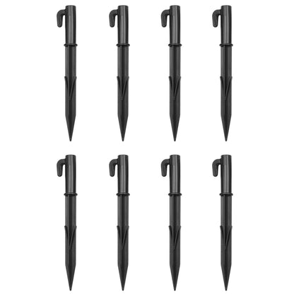 Kerstboom Met Metalen Paal En 500 Led's 3 M Blauw