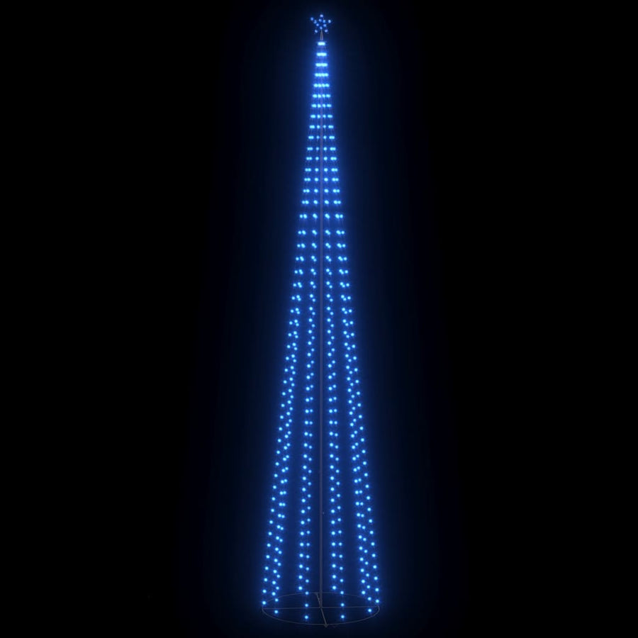 Kegelkerstboom 752 Led's 160X500 Cm Blauw