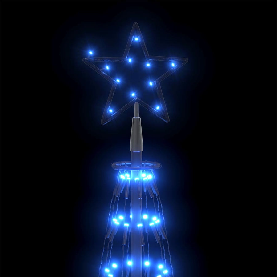 Kegelkerstboom 752 Led's 160X500 Cm Blauw