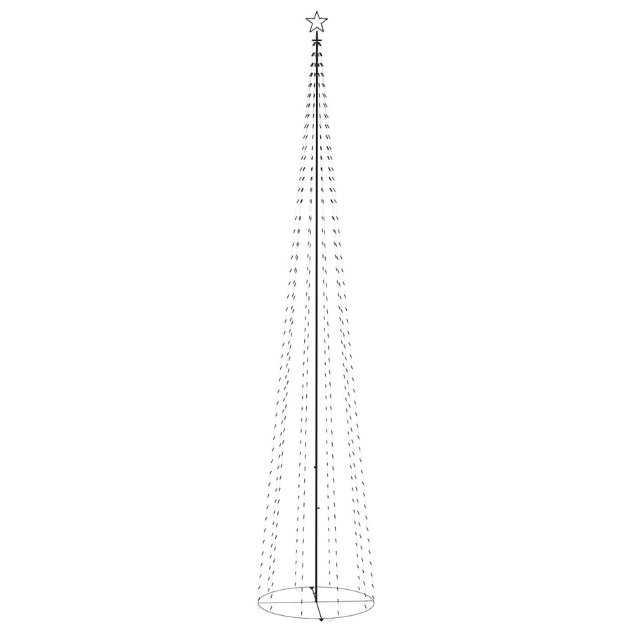 Kegelkerstboom 752 Led's 160X500 Cm Blauw