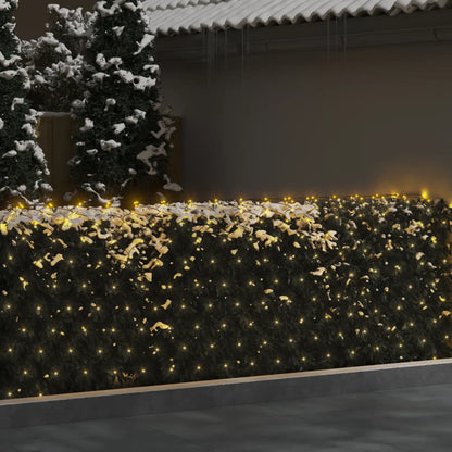 Kerstnetverlichting 204 Led's Binnen En Buiten 3X2 M Warmwit