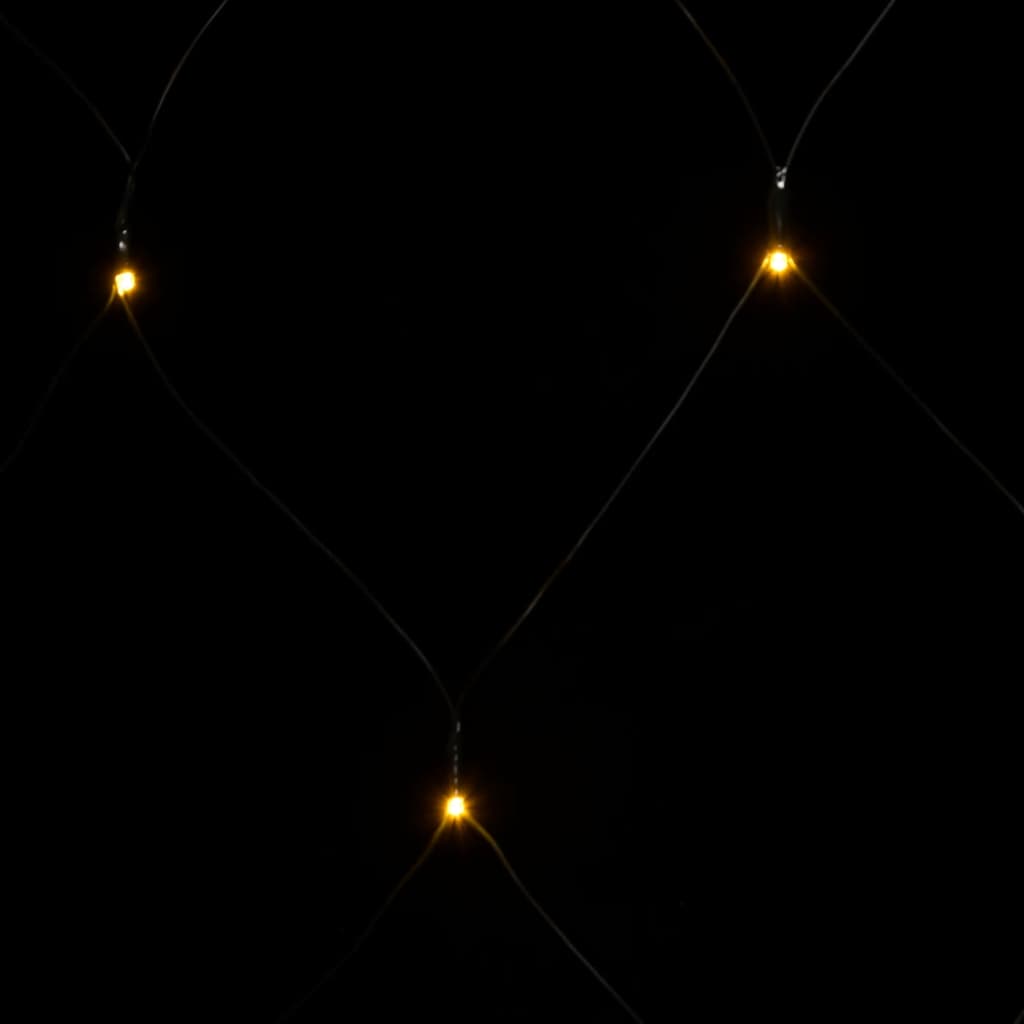 Kerstnetverlichting 204 Led's Binnen En Buiten 3X2 M Warmwit