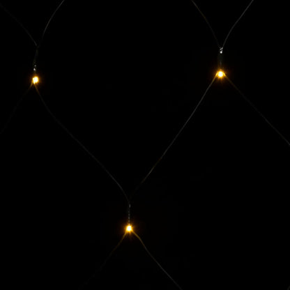 Kerstnetverlichting 204 Led's Binnen En Buiten 3X2 M Warmwit