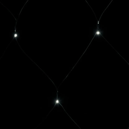 Kerstnetverlichting 204 Led's Binnen En Buiten 3X2 M Koudwit