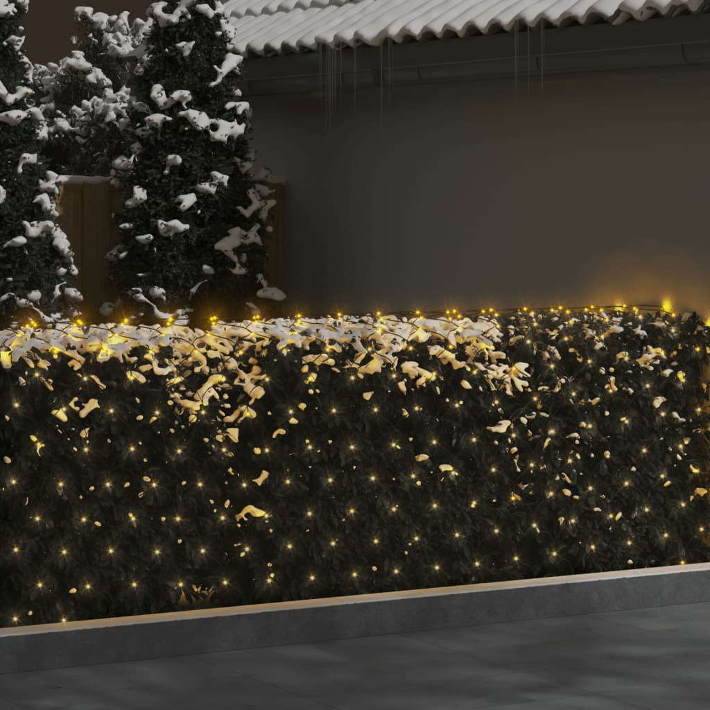 Kerstnetverlichting Led's Binnen En Buiten 3X3 M 306 Warmwit