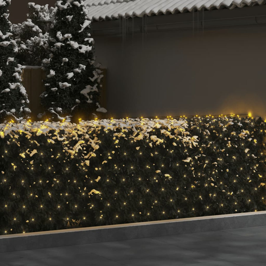 Kerstnetverlichting Led's Binnen En Buiten 3X3 M 306 Warmwit