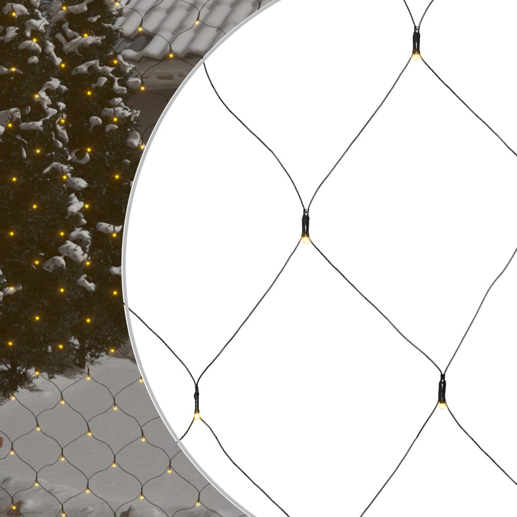 Kerstnetverlichting Led's Binnen En Buiten 3X3 M 306 Warmwit