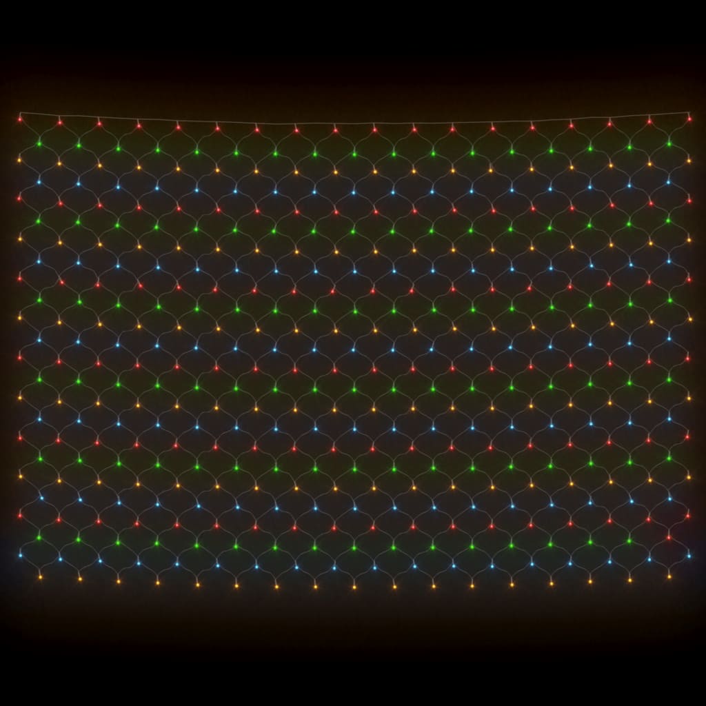 Kerstnetverlichting Led's Binnen/Buiten 3X3 M Meerkleurig 306 colourful
