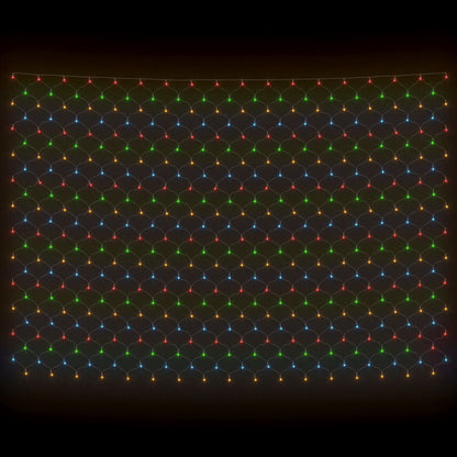 Kerstnetverlichting Led's Binnen/Buiten 3X3 M Meerkleurig 306 colourful