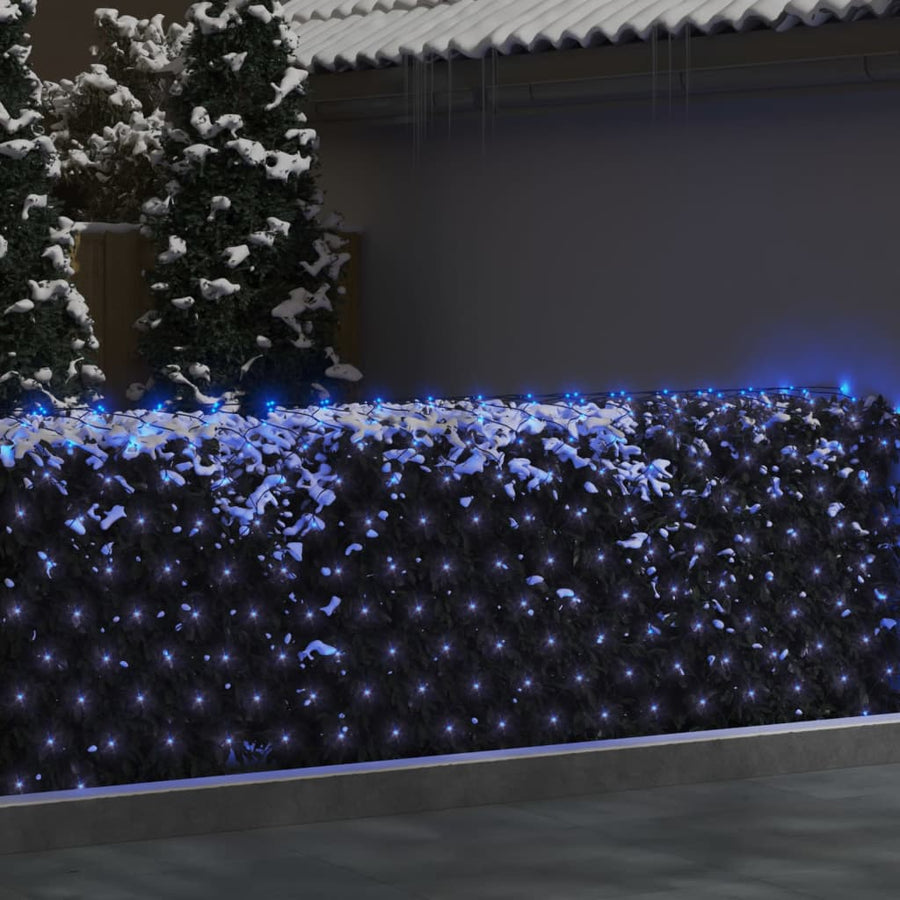 Kerstnetverlichting Led's Binnen En Buiten 4X4 M 544 Blauw