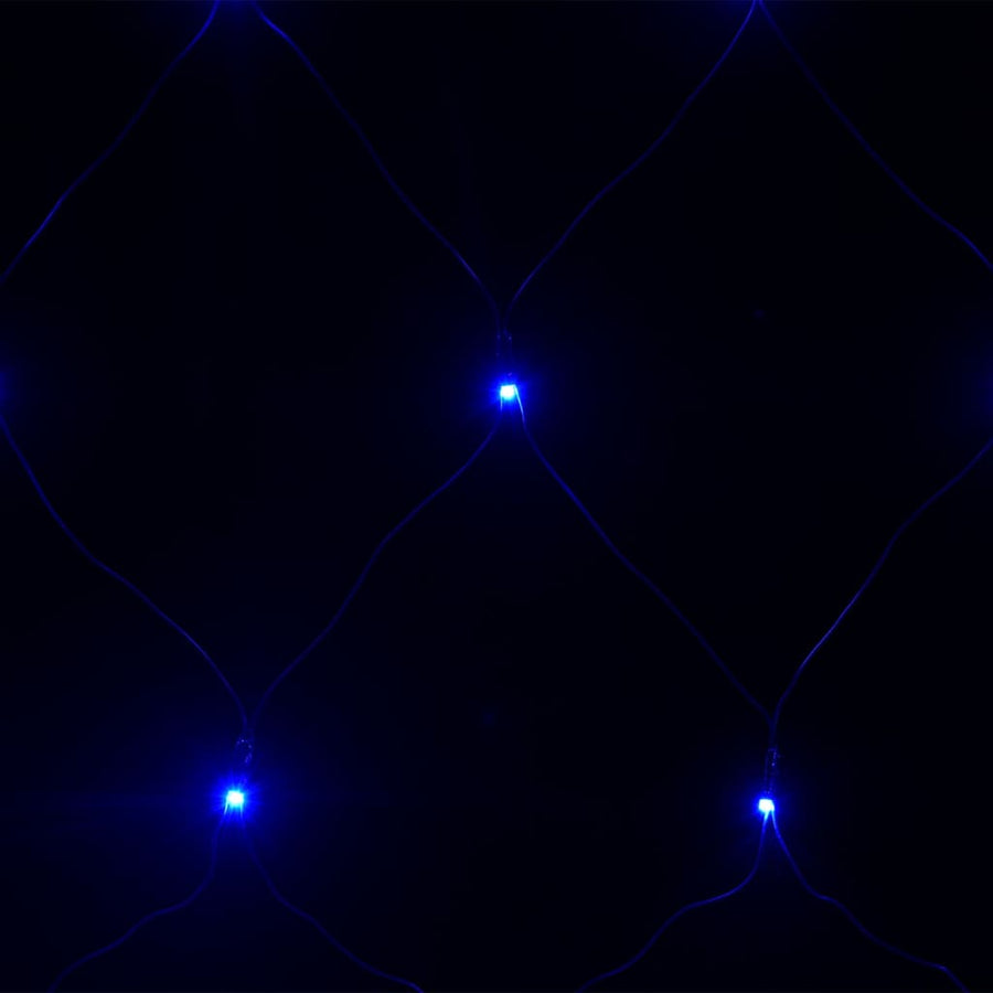 Kerstnetverlichting Led's Binnen En Buiten 4X4 M 544 Blauw