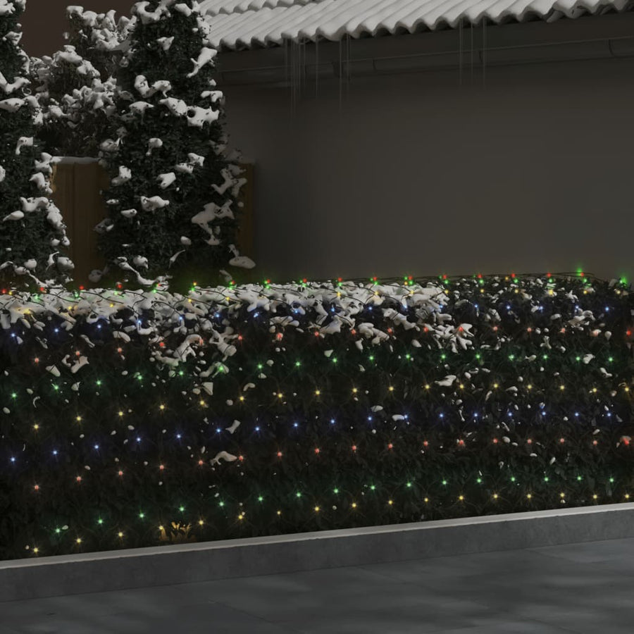 Kerstnetverlichting Led's Binnen/Buiten 4X4 M Meerkleurig 544 colourful