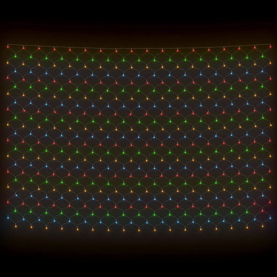 Kerstnetverlichting Led's Binnen/Buiten 4X4 M Meerkleurig 544 colourful