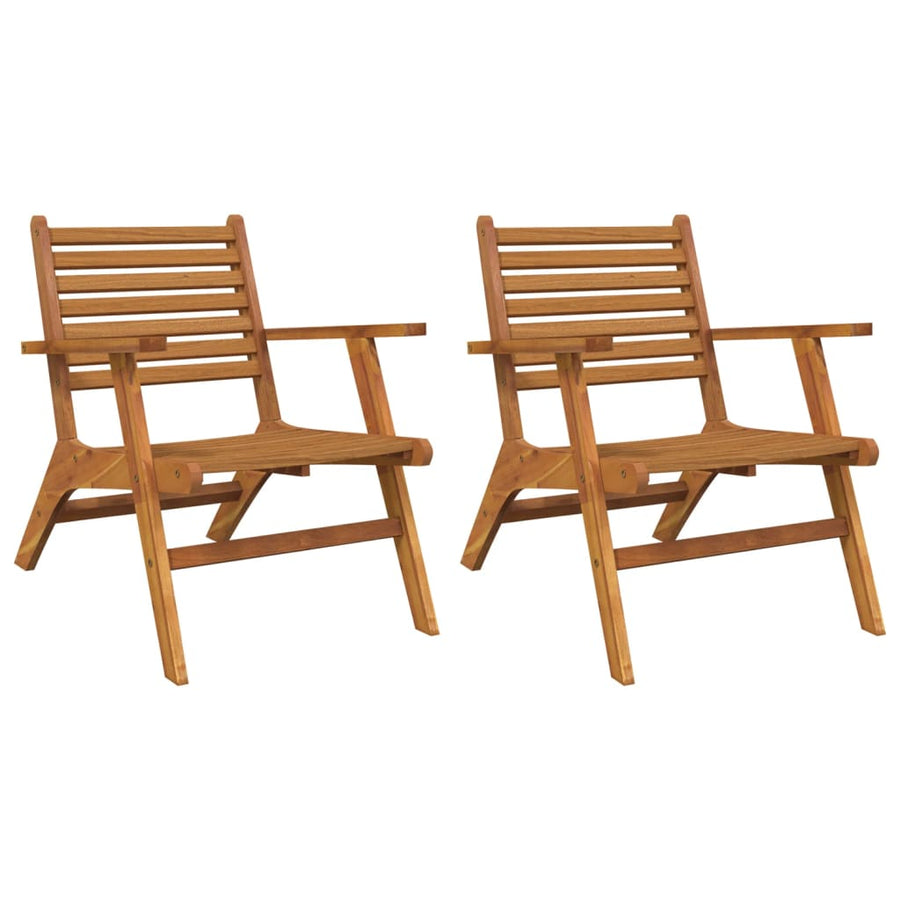 Tuinstoelen Massief Acaciahout 1