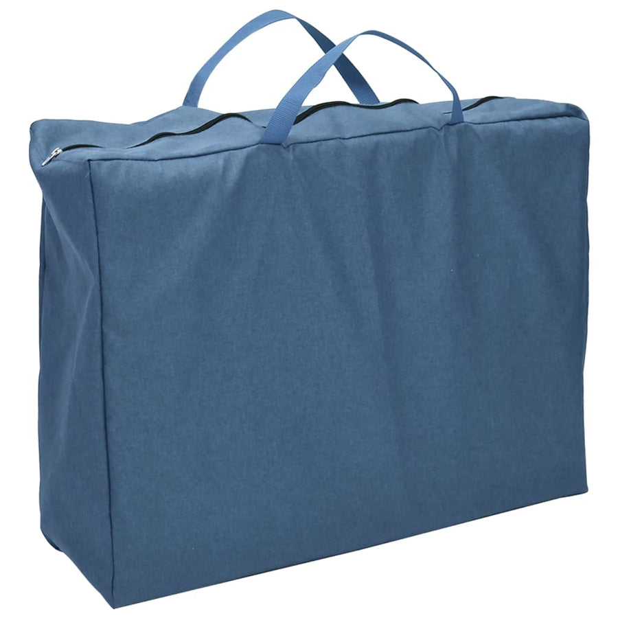 Babybox Met Matras Linnen Marine Blauw