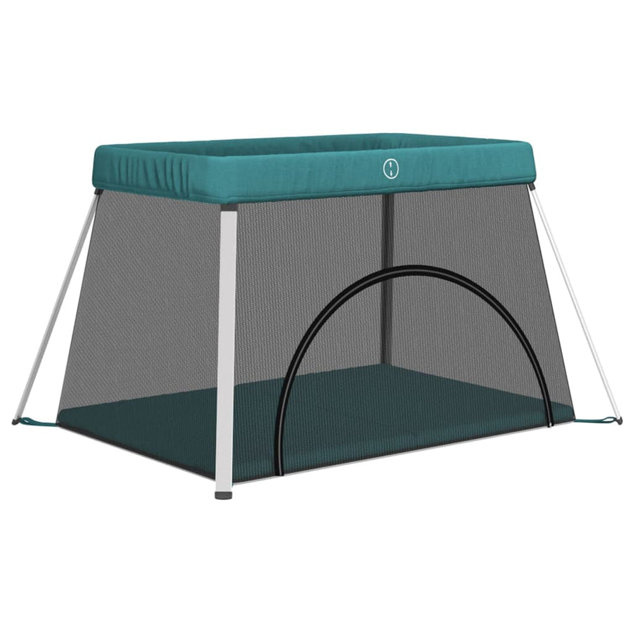 Babybox Met Matras Linnen Groen
