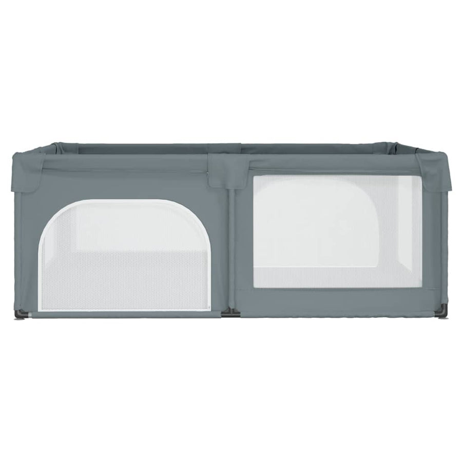 Babybox Met 2 Deuren Oxford Stof Lichtgrijs