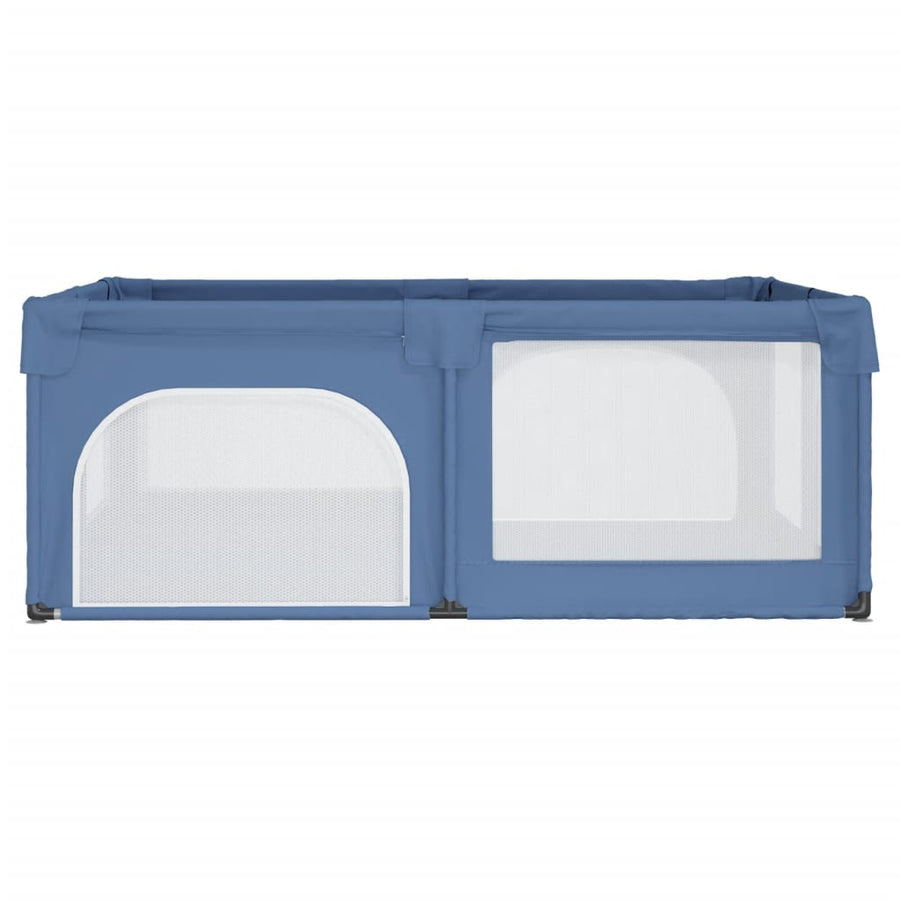 Babybox Met 2 Deuren Oxford Stof lichtblauw
