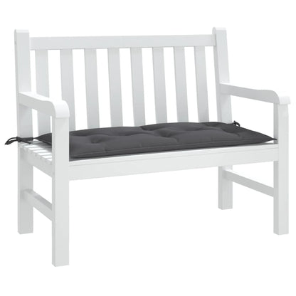 Tuinbankkussen 110X50X7 Cm Oxford Stof Kleurig Antraciet