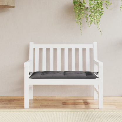 Tuinbankkussen 110X50X7 Cm Oxford Stof Kleurig Antraciet