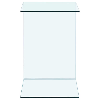 Bijzettafel 40X40X60 Cm Gehard Glas
