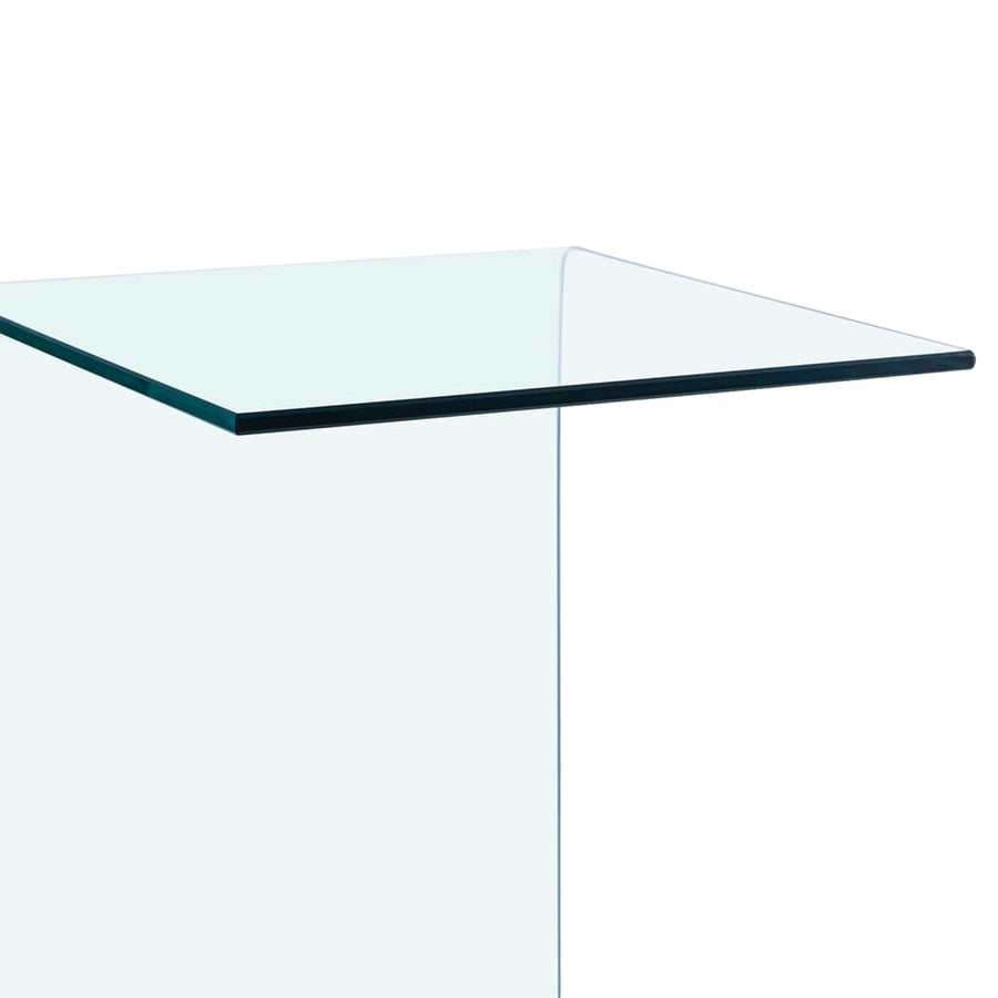 Bijzettafel 40X40X60 Cm Gehard Glas