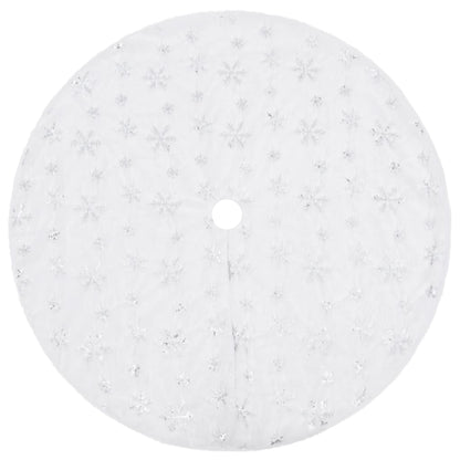 Kerstboomrok Luxe 150 Cm Kunstvacht Wit
