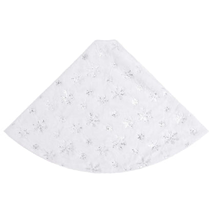 Kerstboomrok Luxe 150 Cm Kunstvacht Wit