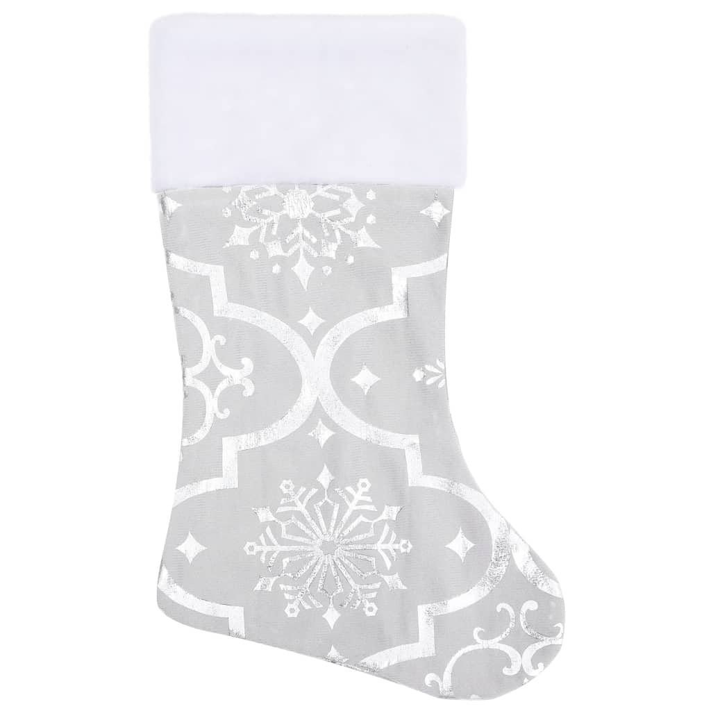 Kerstboomrok Luxe Met Sok 90 Cm Stof Wit 1