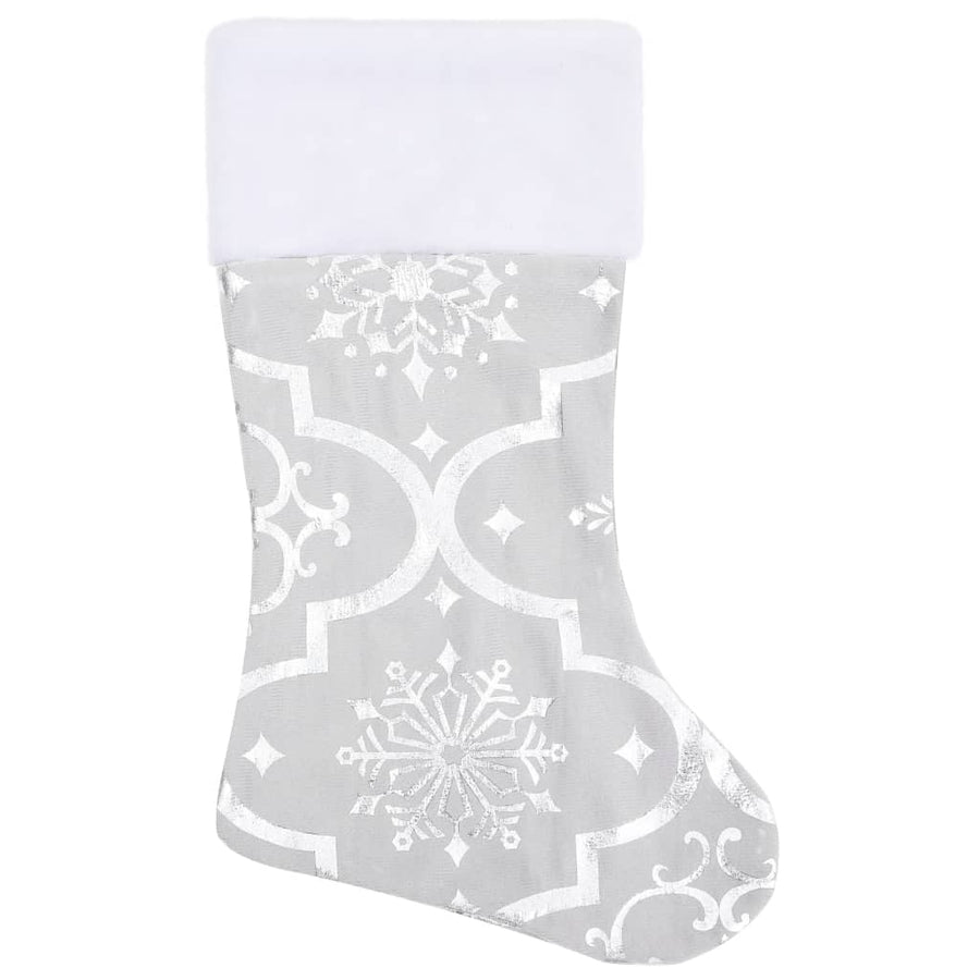 Kerstboomrok Luxe Met Sok 90 Cm Stof Wit 1