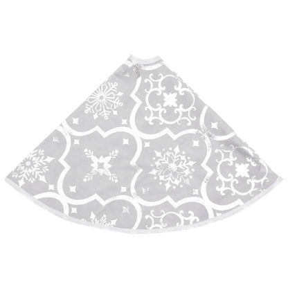 Kerstboomrok Luxe Met Sok 90 Cm Stof Wit 1