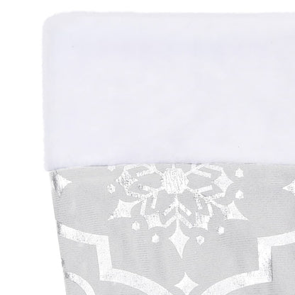 Kerstboomrok luxe met sok 122 cm stof wit 122 cm Wit