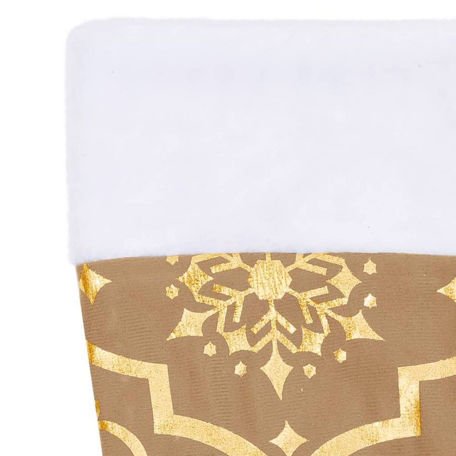 Kerstboomrok luxe met sok 150 cm stof geel 150 cm Geel