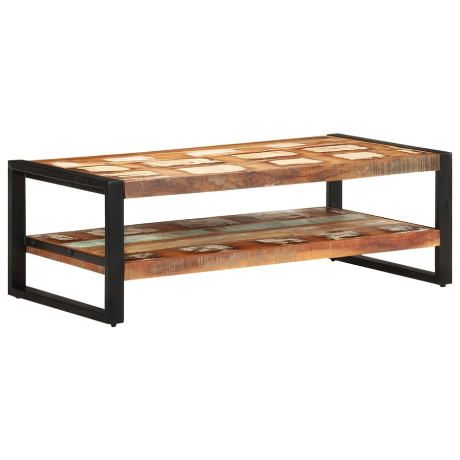 Salontafel 120 x 60 x 40 cm massief gerecycled hout