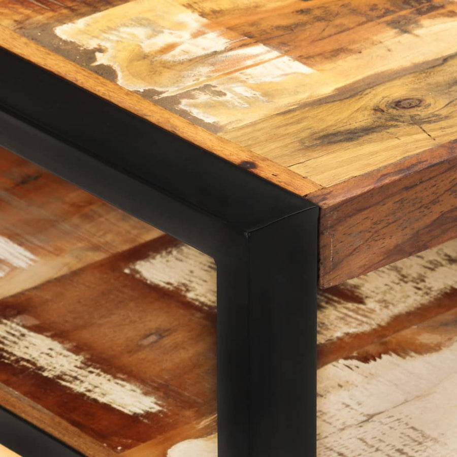 Salontafel 120 x 60 x 40 cm massief gerecycled hout