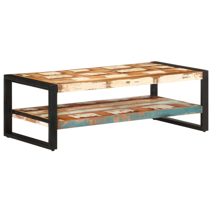 Salontafel 120 x 60 x 40 cm massief gerecycled hout