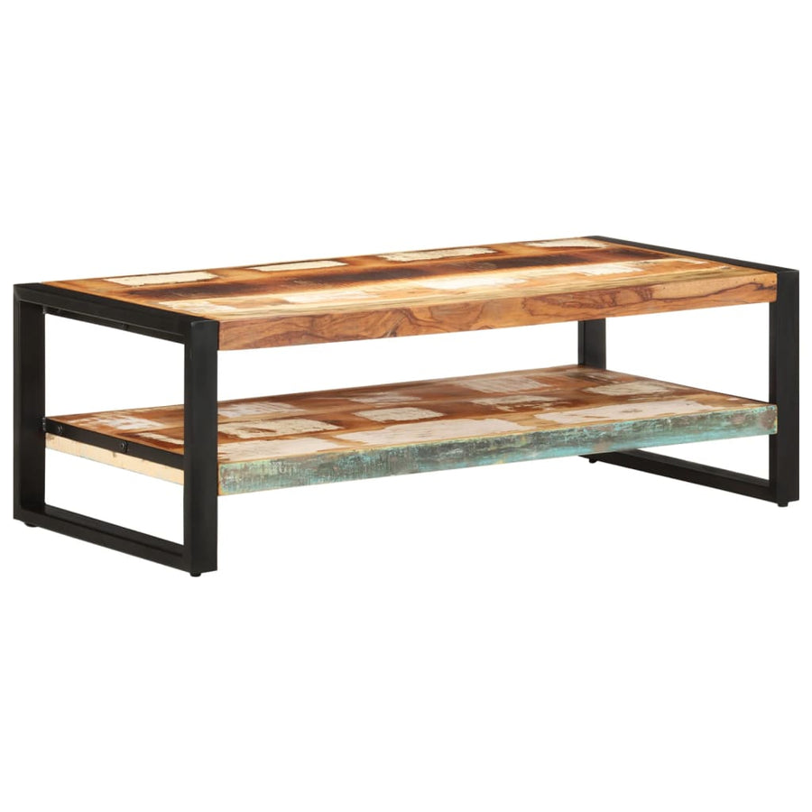 Salontafel 120 x 60 x 40 cm massief gerecycled hout