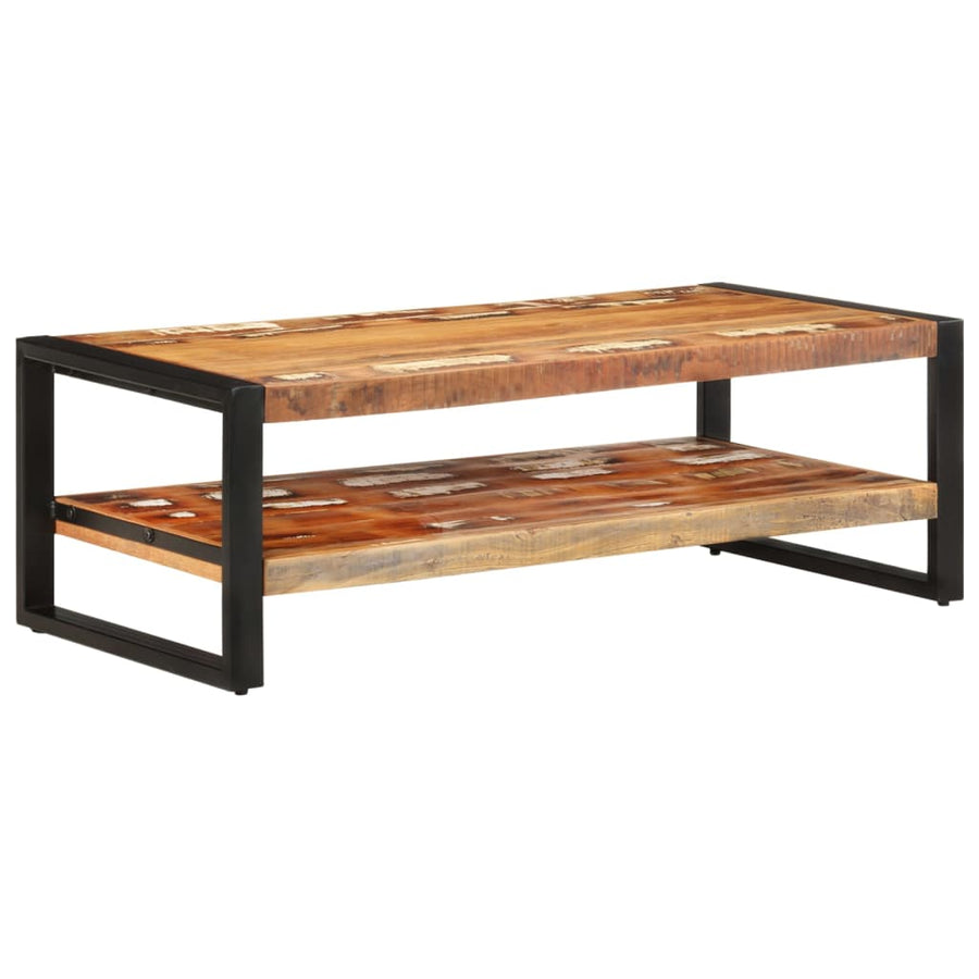 Salontafel 120 x 60 x 40 cm massief gerecycled hout