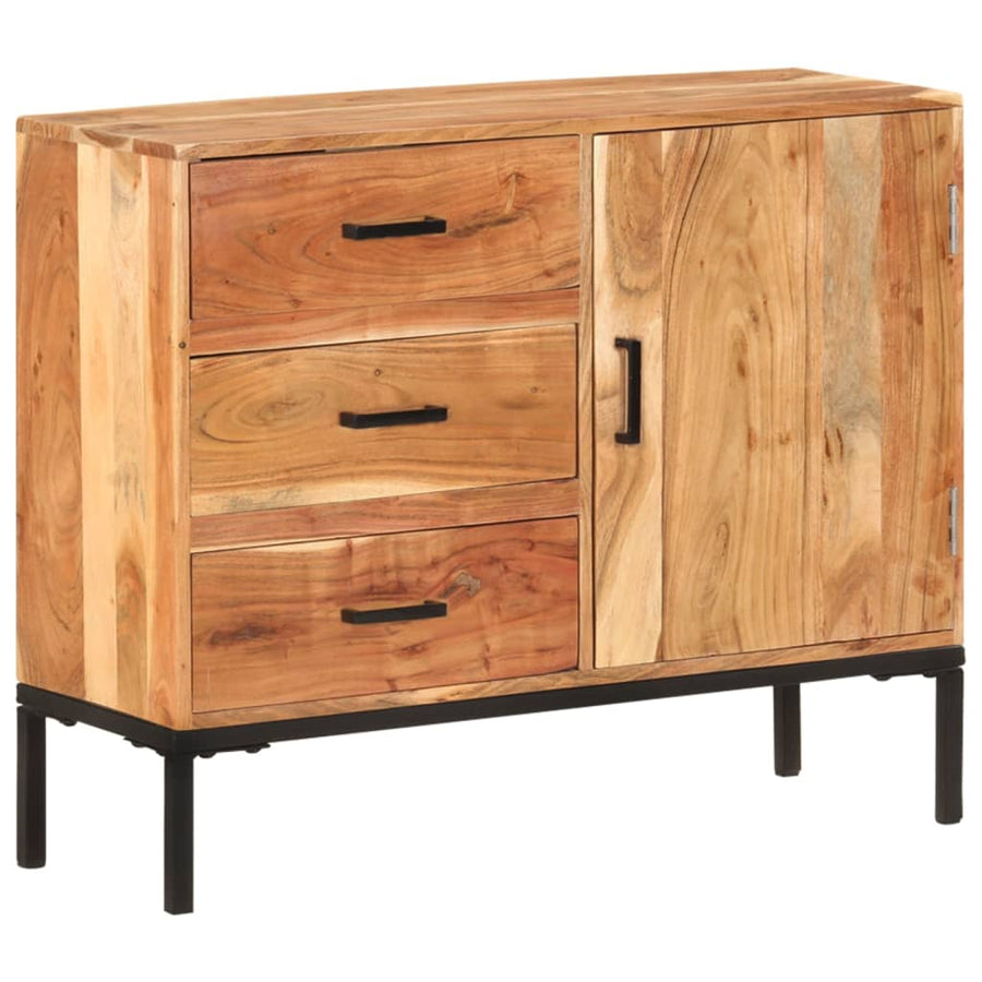 Dressoir 88X30X73 Cm Massief acaciahout