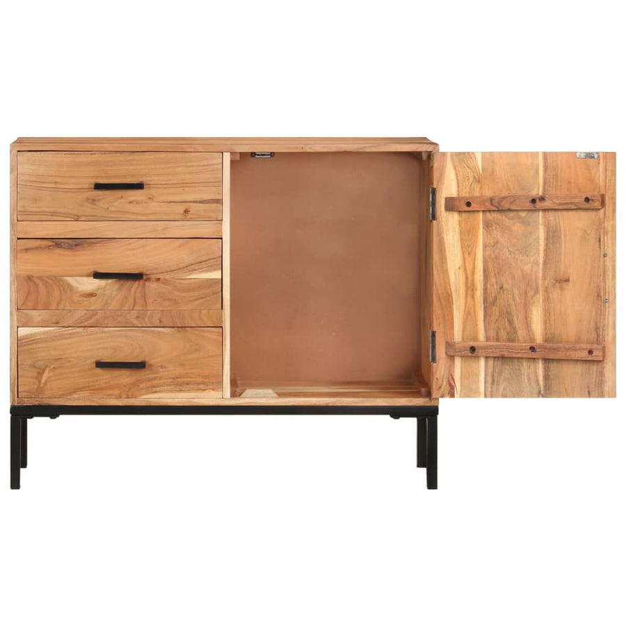 Dressoir 88X30X73 Cm Massief acaciahout