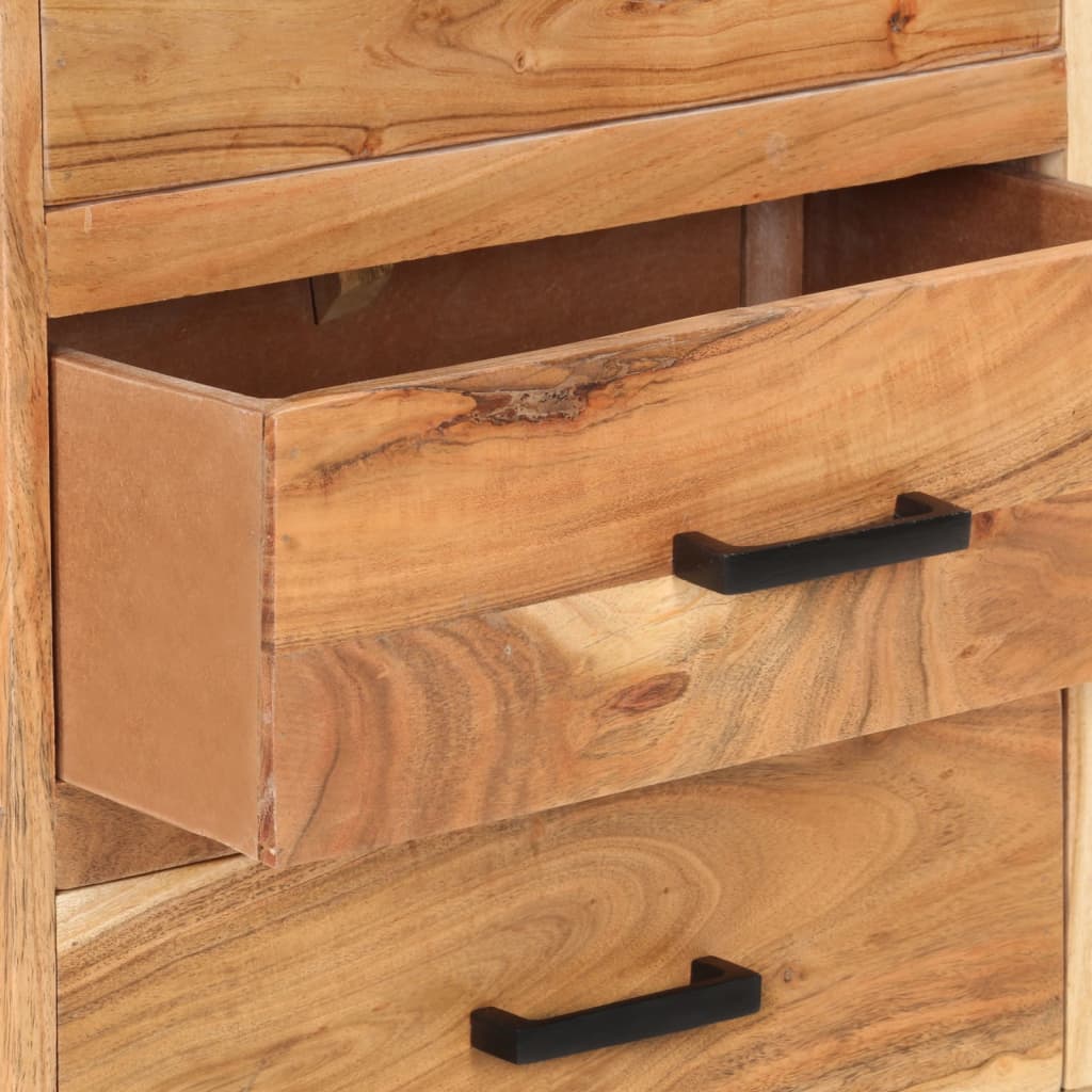 Dressoir 88X30X73 Cm Massief acaciahout